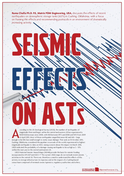 seismic effects on ASTs