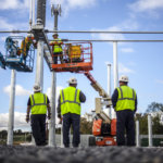 Matrix NAC employees supervising on work site