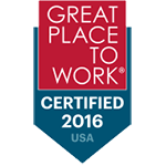 A Great Place to Work Certification
